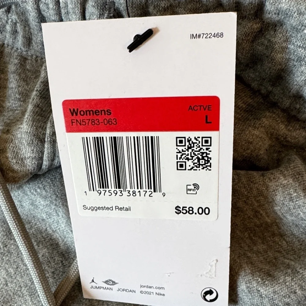 Jordan Athletic Gray Shorts NWT